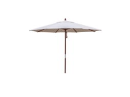 Guarda sol Exterior Ø300 Cedro Natural Madeira GARBAR
