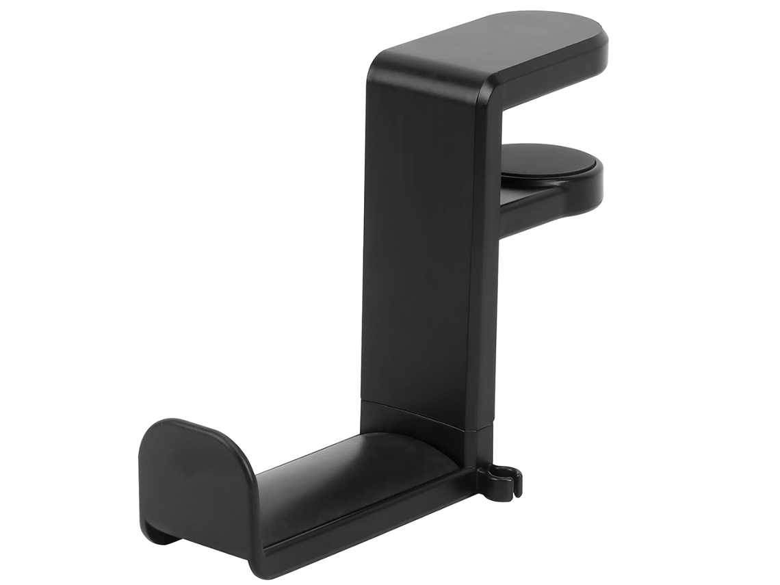 Suporte Giratório Para Fones De Ouvido 360°, Gancho Ajustável Para Fones De Ouvido Para Jogos, Design Sob A Mesa, Ajuste Universal Vayotoy