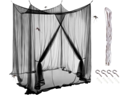 Mosquiteiro Para Camping, Proteção Transparente Contra Moscas Com Corda