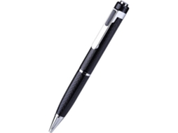Mini Gravador de Voz Gravação de Redução de Ruído Portátil de 192 Kbp Usado -16 Gbpreto