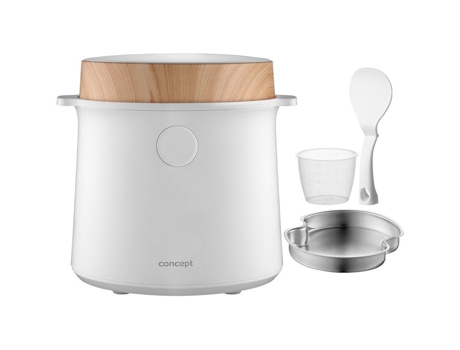 Cuidador de arroz Concept, 9 programas, tela LED, 1,5 l, branco, RE3030