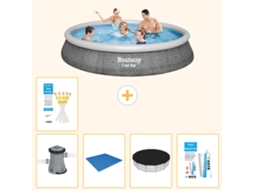 Piscina Bestway Fast Set Redonda 396x84 Cm 6 peças S22672 BESTWAY