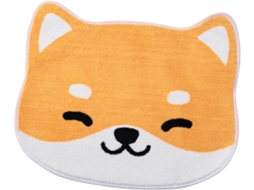 Tapete De Chão Com Desenho Animado, Antiderrapante, Absorvente, Macio, Confortável, Com Estampa De Animais, Laranja, Para Banheiro Ou Sala De Estar.