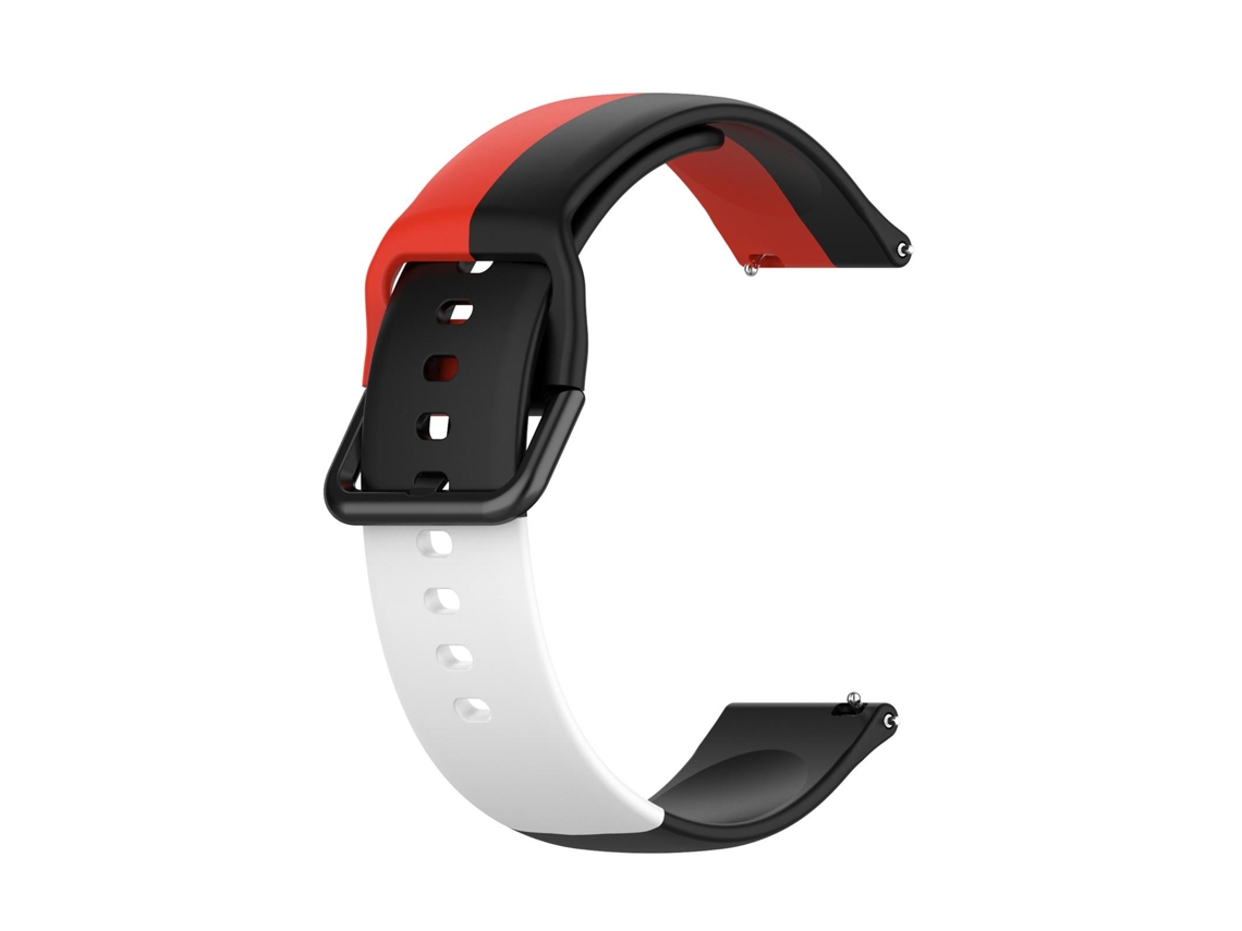 Pulseira de silicone substituível EOOCOO em três cores universais