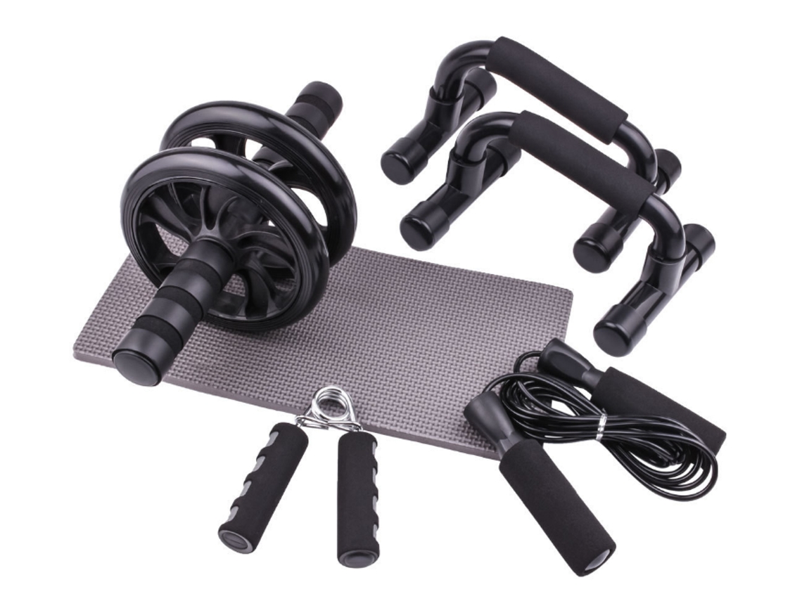 Barra De Flexão De Rolo Ab Power Wheels Stativ E Aquaforge