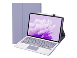 Capa De Couro Ultrafina E Destacável Com Teclado Bluetooth E Touchpad Para Tablet Huawei Matepad 11.5 S 2024 (ah20-a)