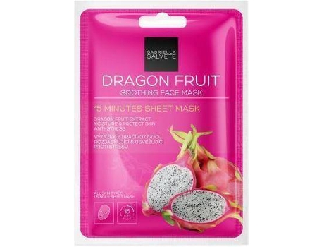 Máscara de Rosto  Face Mask Dragon Fruit Calming Face Sheet Mask (1pc)