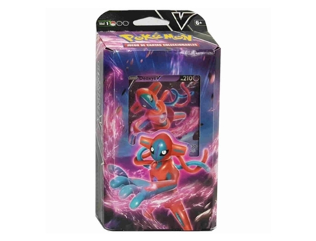 Baraja De Combate V De Deoxys De Pokémon Tcg Con Carta Exclusiva Bandaip22