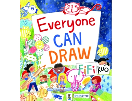 Livro Everyone Can Draw de Fifi Kuo (Inglês)