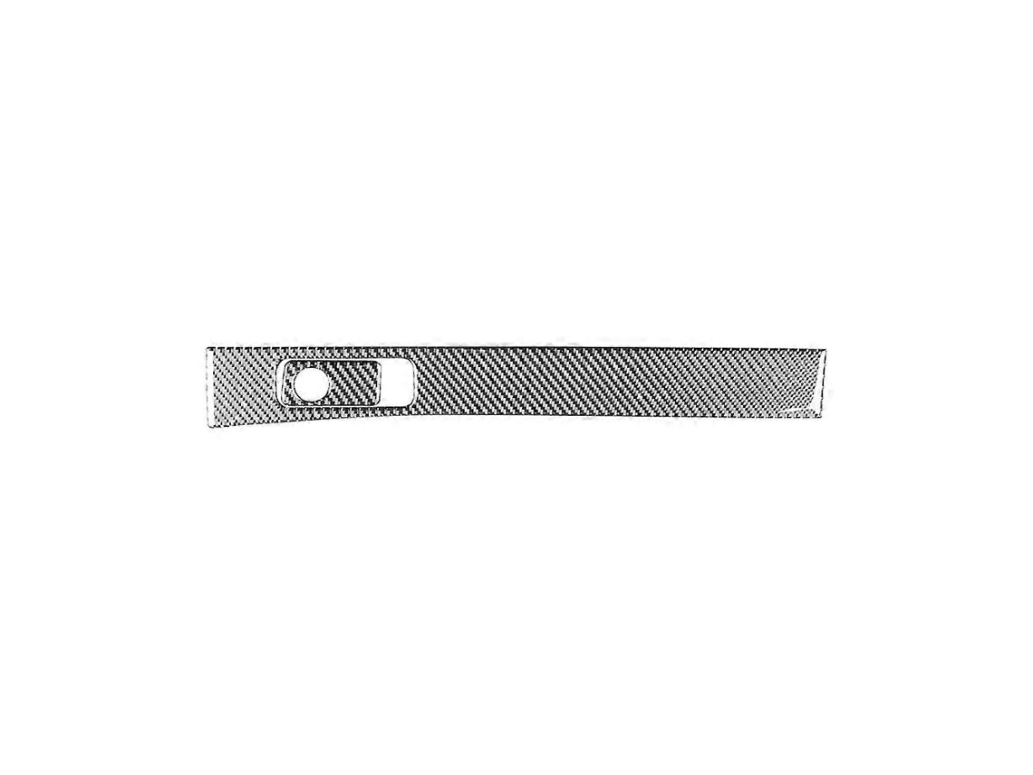 Painel De Acabamento Da Tampa Do Porta-luvas Em Fibra De Carbono Para Honda Accord 2003-2007 (volante À Esquerda). Acessórios Internos._yua