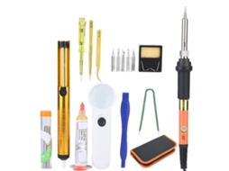 Kit De Ferro De Soldar Com Temperatura Ajustável Da Laxiscreed Para Marcação, Carvão E Madeira