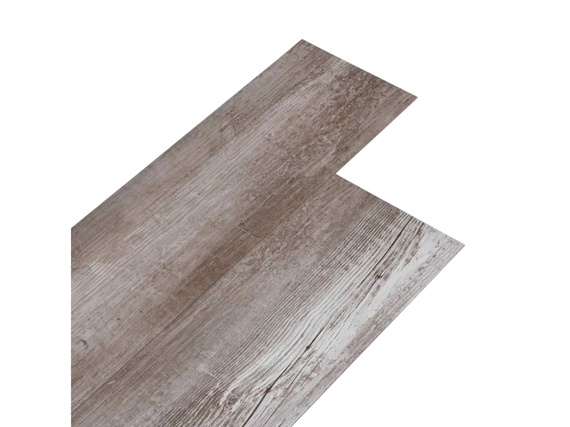 Vidaxl Pranchas De Piso Pvc Autoadesivas 30,5 X 61 Cm 28 Pcs Pvc
