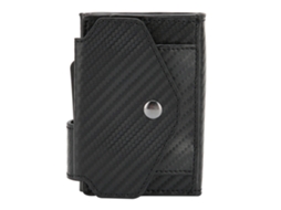 Porta cartões Anti roubo para Homens com Função Pop up, Material Durável, Ideal para Uso Diário