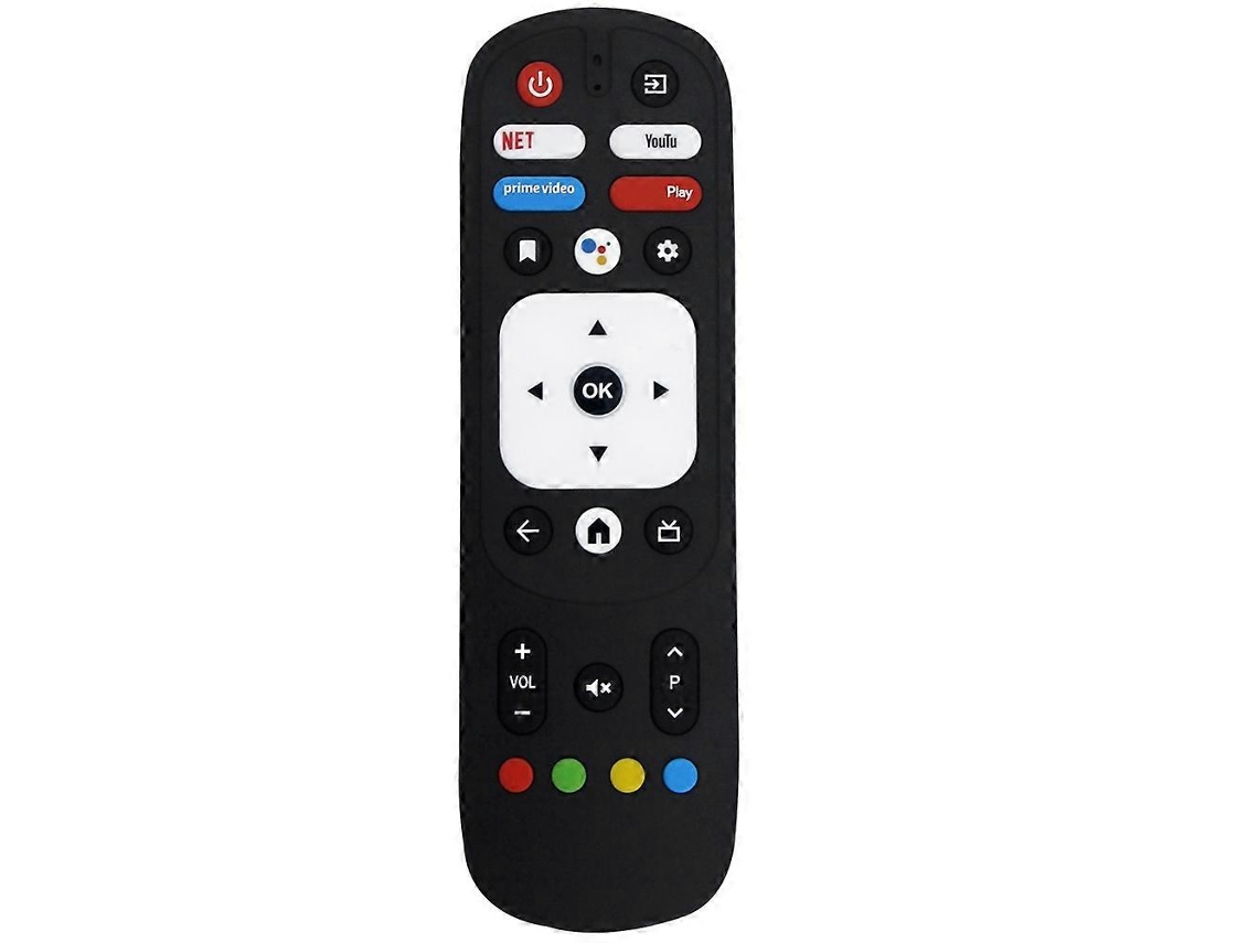 Controle Remoto De Substituição Rm-c3287 Para Tvs Smart Jvc Rm-c3570/kenwood/siragon/vizzion Hy516/xitrix/motorola Mtek