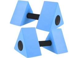 Conjunto De 2 Pesos Aquáticos Triangulares Para Hidroginástica E Natação