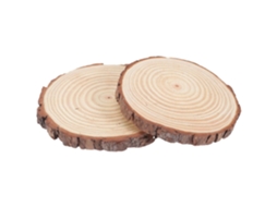 Kichouse 2 Pedras Redondas para Caminhos e Jardins, Ideais para Decoração de Jardins e Áreas Externas CHABERLU