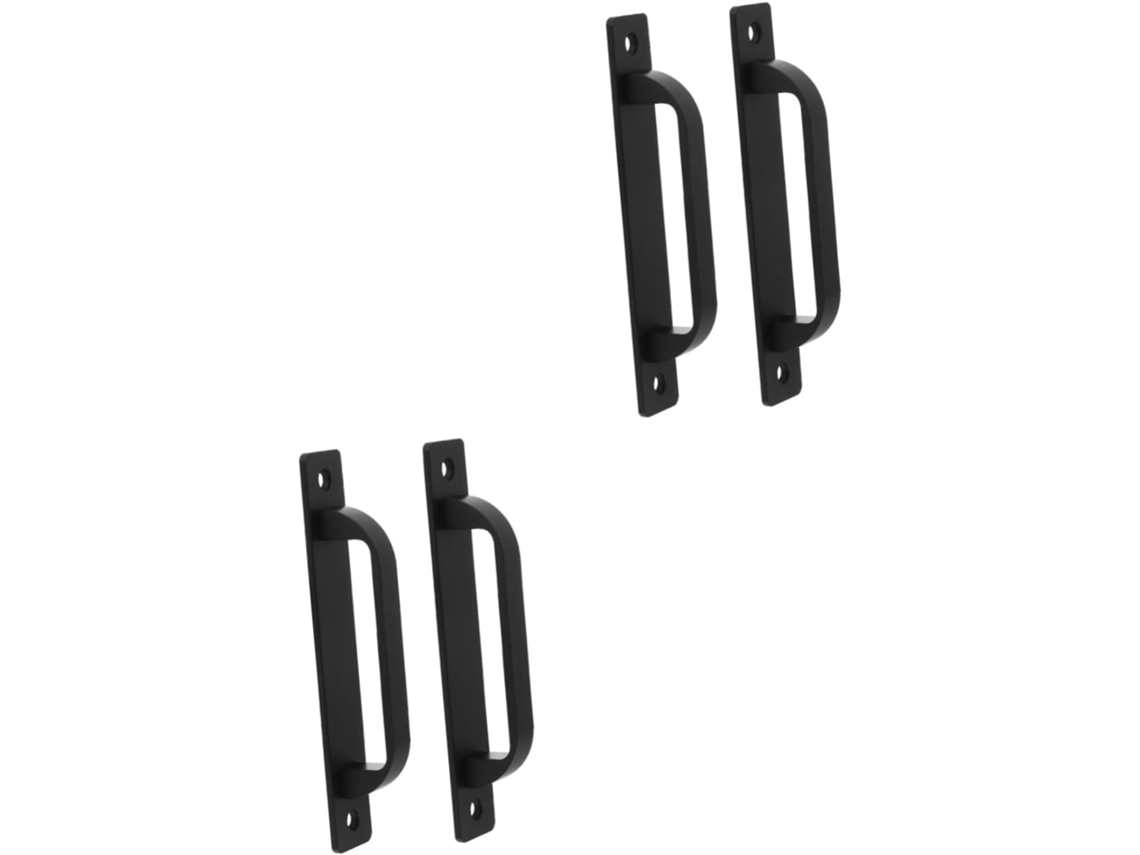 Conjunto De 2 Puxadores Exclusivos Em Liga Alumínio Angooil Para Gavetas, Portas De Armários E Guarda Roupas Design