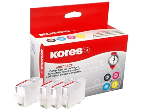 A Tinta KORES Multi-Pack G1564Kit Substitui a Canon Pgi-1500Xl