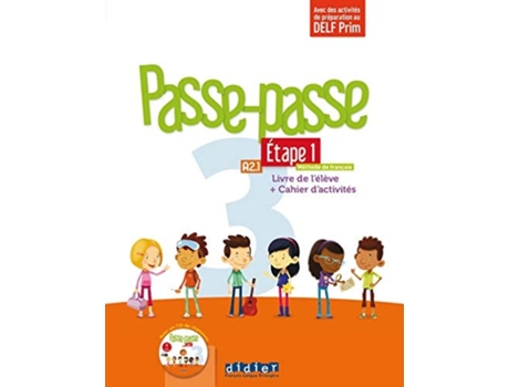 Livro Passe Passe 3 Etape 1 Livrecahiermp3 Da Editorial Santillana-didier De Laurent Pozzana E Marion Meynardier (francês)