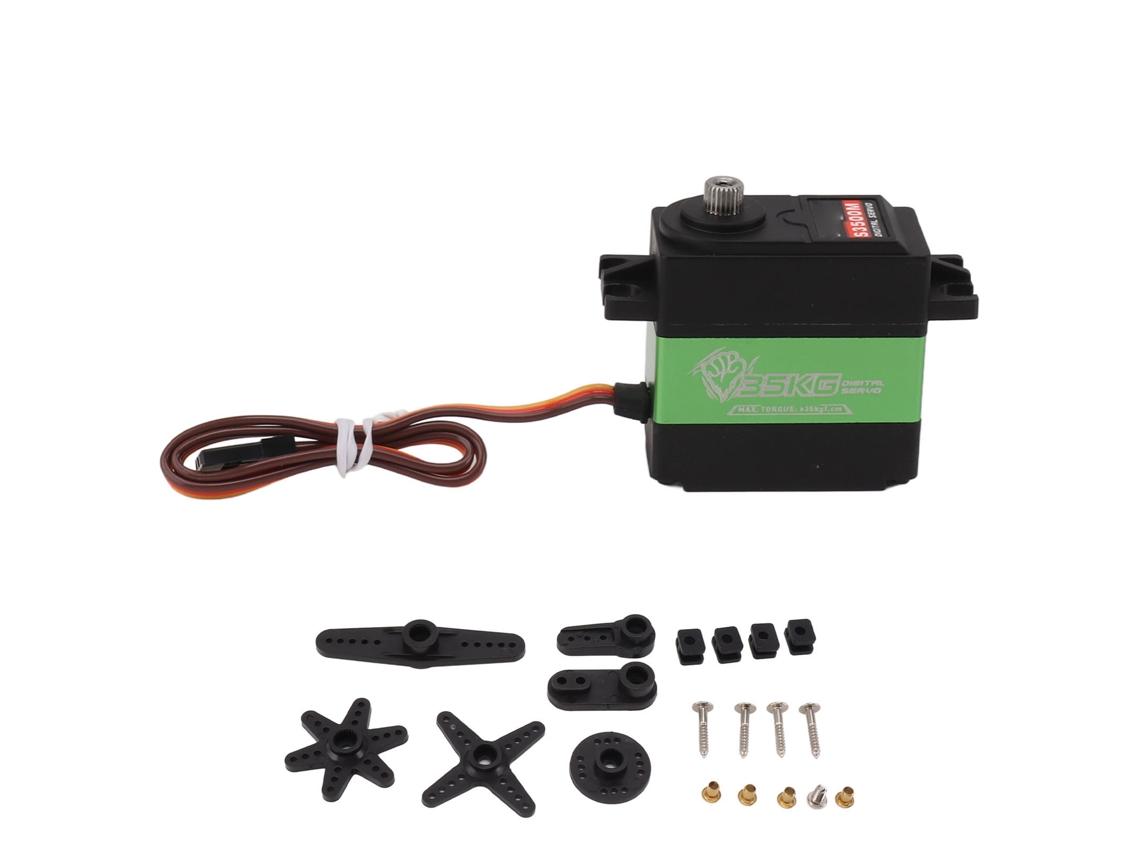 Business servo digital RC de 35kg com engrenagens de metal | S/MARCA