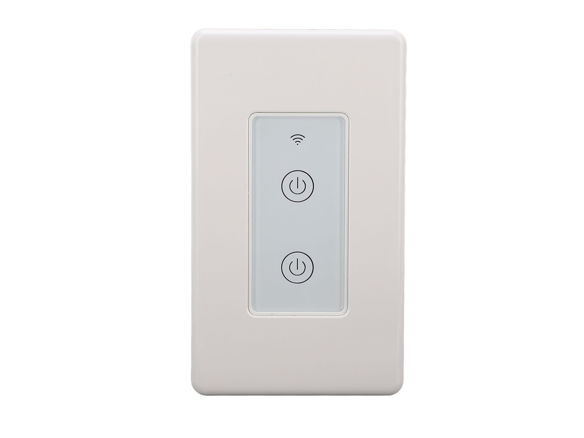 Interruptor de Parede Inteligente Touch Duplo Voz