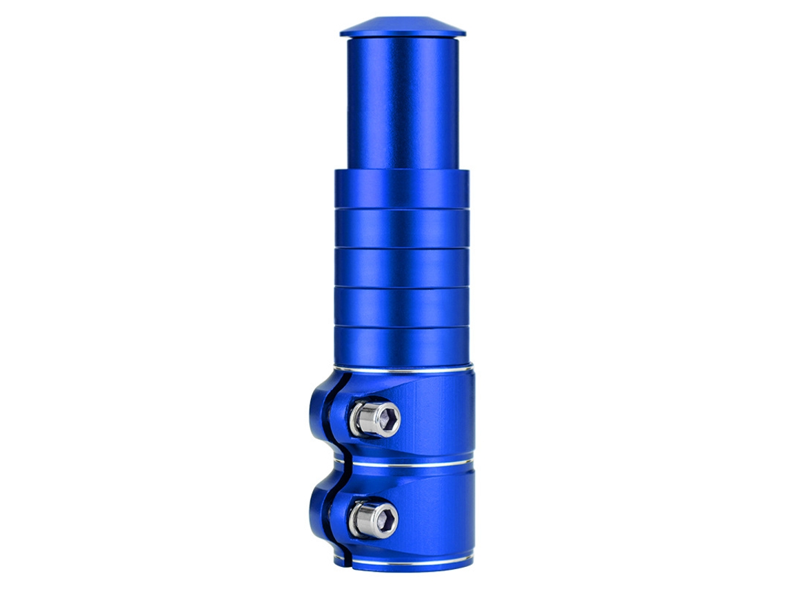 Ferramenta Aumentador de Haste Bicicleta-13Cm-Azul Extensor Garfo Bicicleta Adaptador Elevação Guidão UISAVE