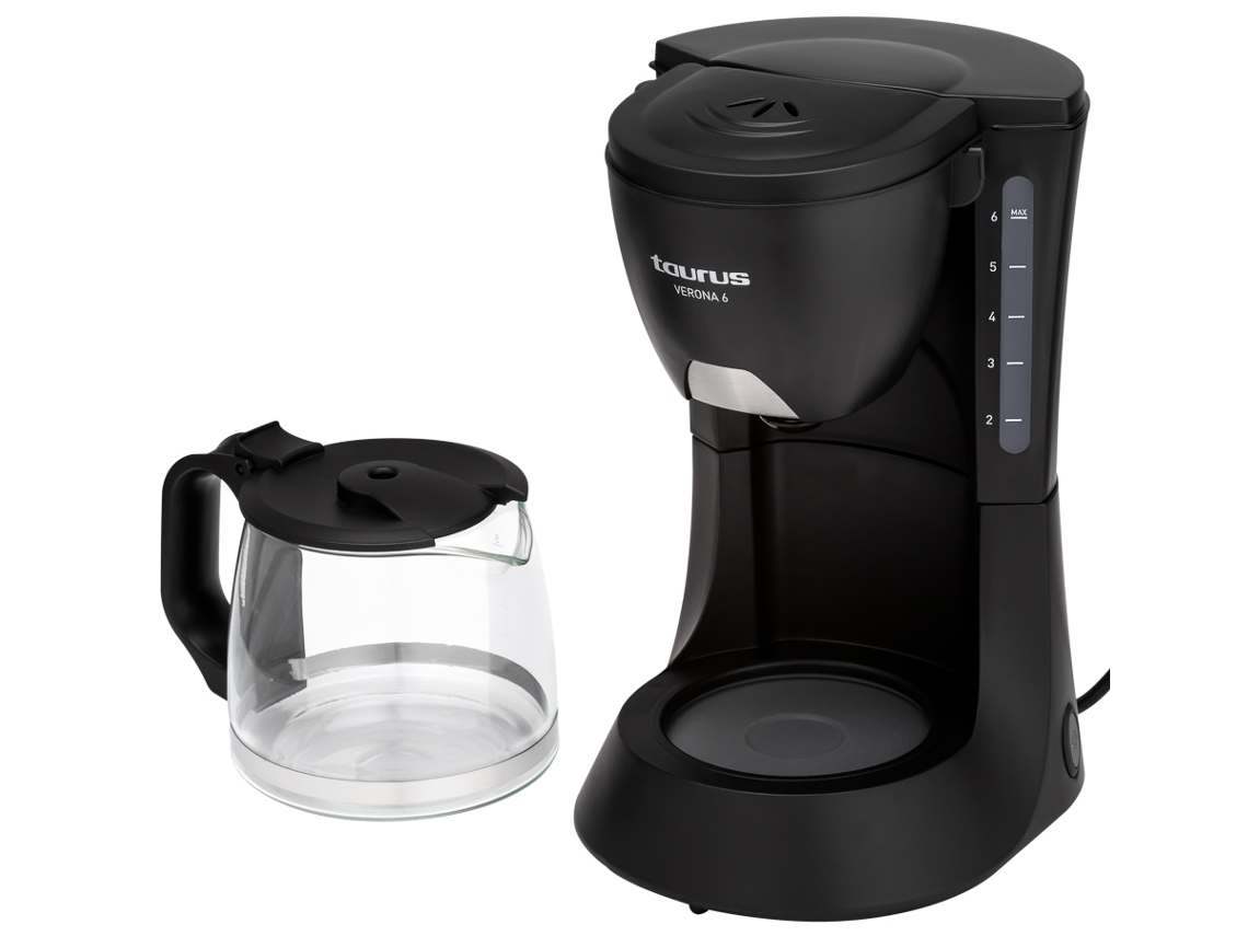Máquina de Café Filtro TAURUS Vereona 6 (6 Chávenas)