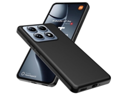 Capa Para Xiaomi 14t Pro (5g) Gel Tpu Silicone Capa Preta Gtrpesp Protetor De Tela De Vidro Temperado Movilearvayotoy