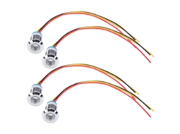 Luzes Led Indicadoras Impermeáveis Ânodo Comum