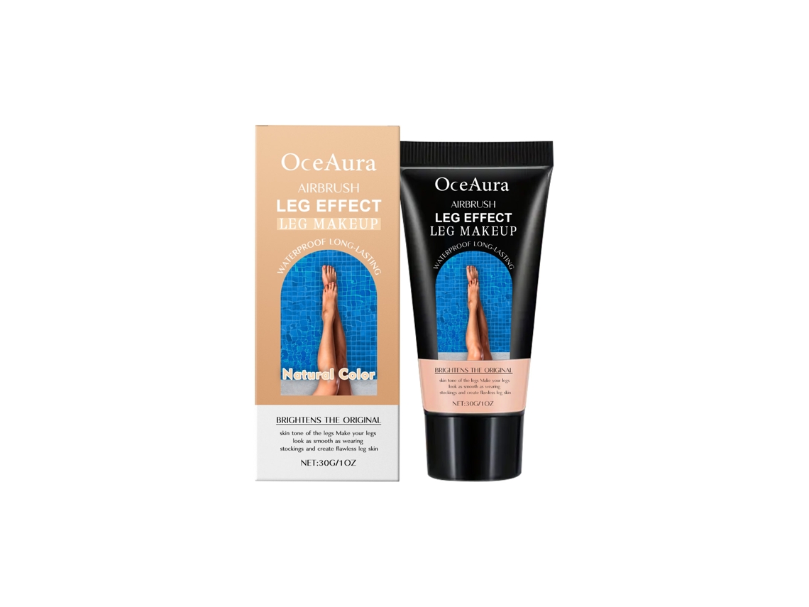 Base Bronzeamento Pernas com Acabamento Natural, Pele com Cor Uniforme e Radiante LAXISCREED