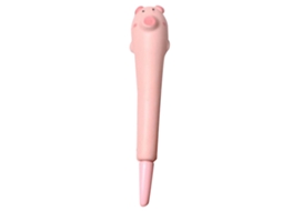 Bolígrafo Gel Kawaii Squishy Para Aliviar Estrés Lindo Cerdo Rosa Regalo Escolar
