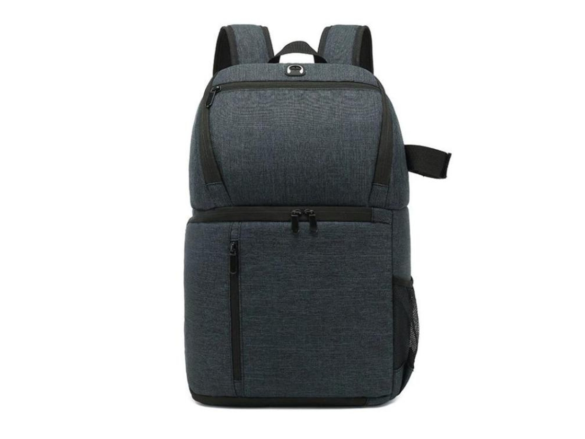 Bolsa HALINUIA para câmera DSLR, mochila fotográfica 30x15x47 cm, impermeável, ajustável e portátil