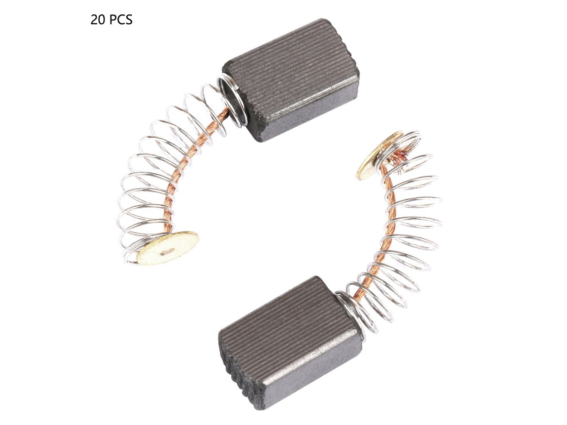 20 Peças De Pastilhas De Carbono De Reposição Para Motor Elétrico Genérico 5*8*10mm