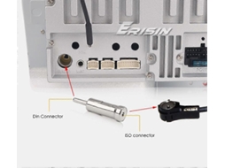 Adaptador De Antena De Rádio Iso Fêmea 041 Para Din Macho, Conversor De Antena Para Rádio Automotivo Estéreo, Autoradio Olysi Shop