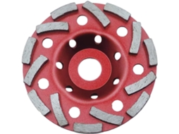 Disco De Desbaste Angular Versátil E Robusto Profissional Com Segmento Diamantado 5 Polegadas Para Polimento Remoção