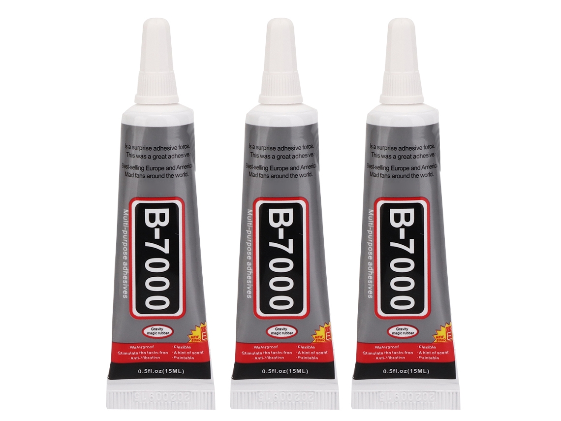 Cola B 7000 (reparo De Jóias E Diy Com Agulha Transparente)