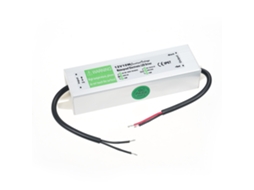Driver LED prova d'água IP67 12V 10W transformador adaptador AC90‑250V para fita LED externa | S/MARCA