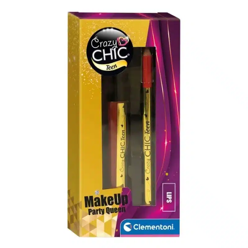 Kit Brillo De Labios Makeup Party Queen 18814 Clementoni Clementonimás De 8 Años
