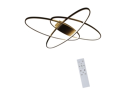 Zmh Luminária De Teto Led Para Sala De Estar Com Dimmer Remoto Luminária De Teto Moderna Para Corredor