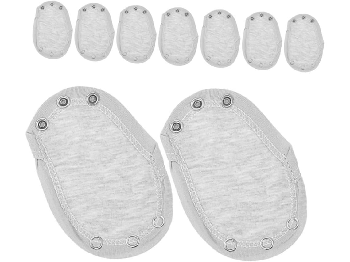 Extensor De Body Para Crianças Pequenos De Algodão Capa Dupla, 9 Peças, Design Simples E Delicado