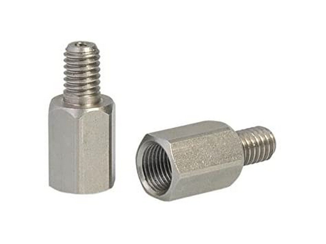 Conectores M6 10 Unidades Prateadoelvedes