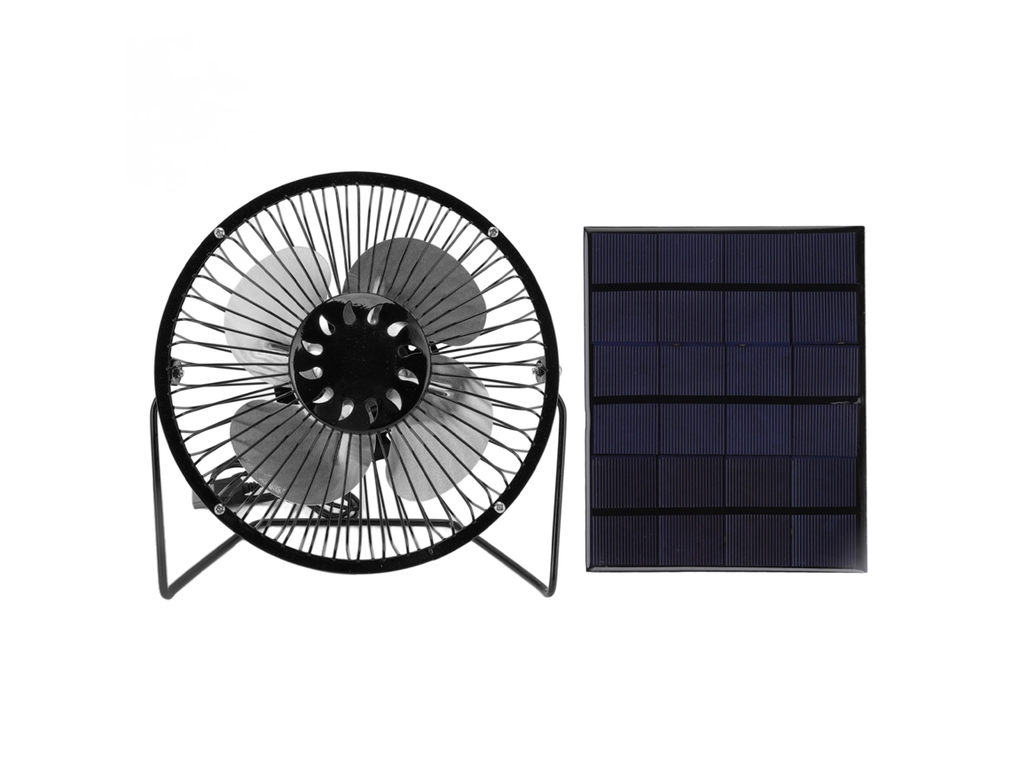 Ventilador Solar Mini 6v 3.5w Usb Policristalino | S/MARCA