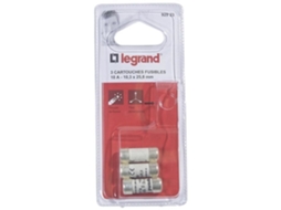Conjunto De 3 Fusíveis Com Luz Indicadora 10 A 10,3x25,8 Mm Legrand