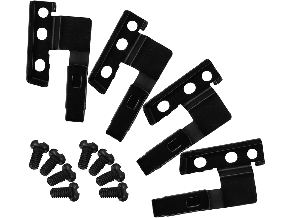 Kit adaptador para braço do limpador de para-brisa de carro em metal preto com fusíveis.