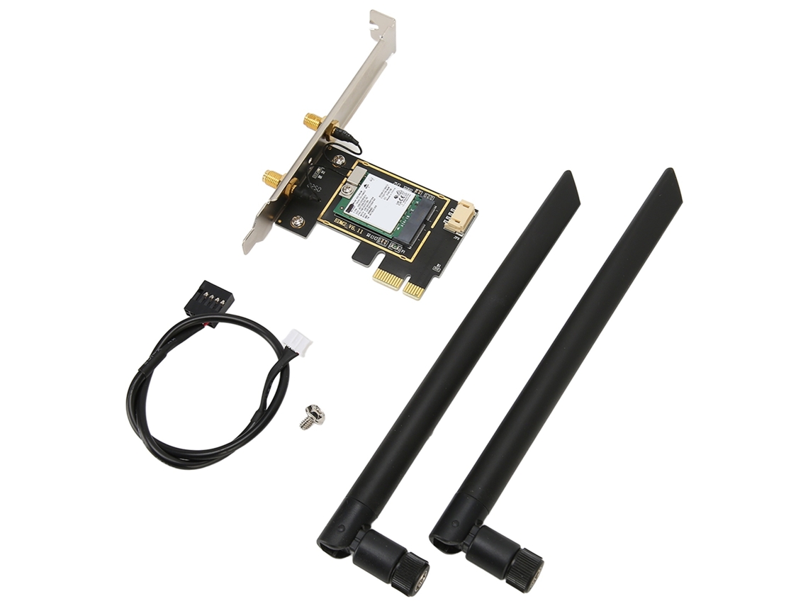 Lurelia Antena Wi-fi Ax210ngw Wi-fi 6 5374 Mbps 1.5374 Mbps 2,4 Ghz Tri Band 2,4/5/6 Ghz Para Mu Mimo Para Win10 11