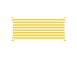 Conjunto 1 Sombra Externa Vidaxl Amarelo Poliéster (4,5 X 2 M)