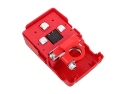 Kit de ferramentas para conectar terminais de bateria de carro, adaptadores de conectores e ferramentas para veículos.