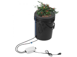 Conjunto De Sistema De Cultura Hidropónica Dwc 20l Com Irrigação Gota A Gota E Bomba De Ar Tekmaquinas