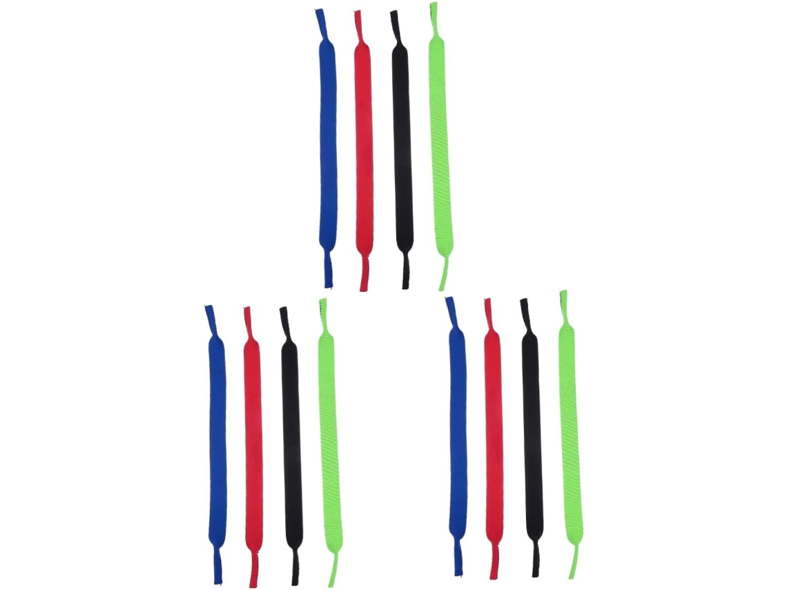 Conjunto De 3 Correntes Para Óculos Confortáveis E Elegantes Para Todas As Idades (4 Pares)