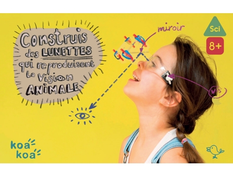 Jogo de Tabuleiro KOA KOA Build Animal Vision Glasses (8 Anos)